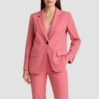 Briar | Women's Fluid Crepe Two-Piece Set - Pink