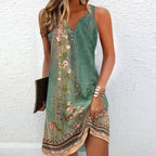 Brielle | Women's Elegant Versatile Dress - Blue