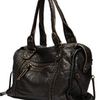 Brittany | Women's Zippered Shoulder Bag – Elegant Everyday Handbag | The Dress Cellar