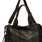 Brittany | Women's Zippered Shoulder Bag – Elegant Everyday Handbag | The Dress Cellar