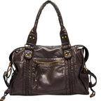 Brittany | Women's Zippered Shoulder Bag – Elegant Everyday Handbag | The Dress Cellar