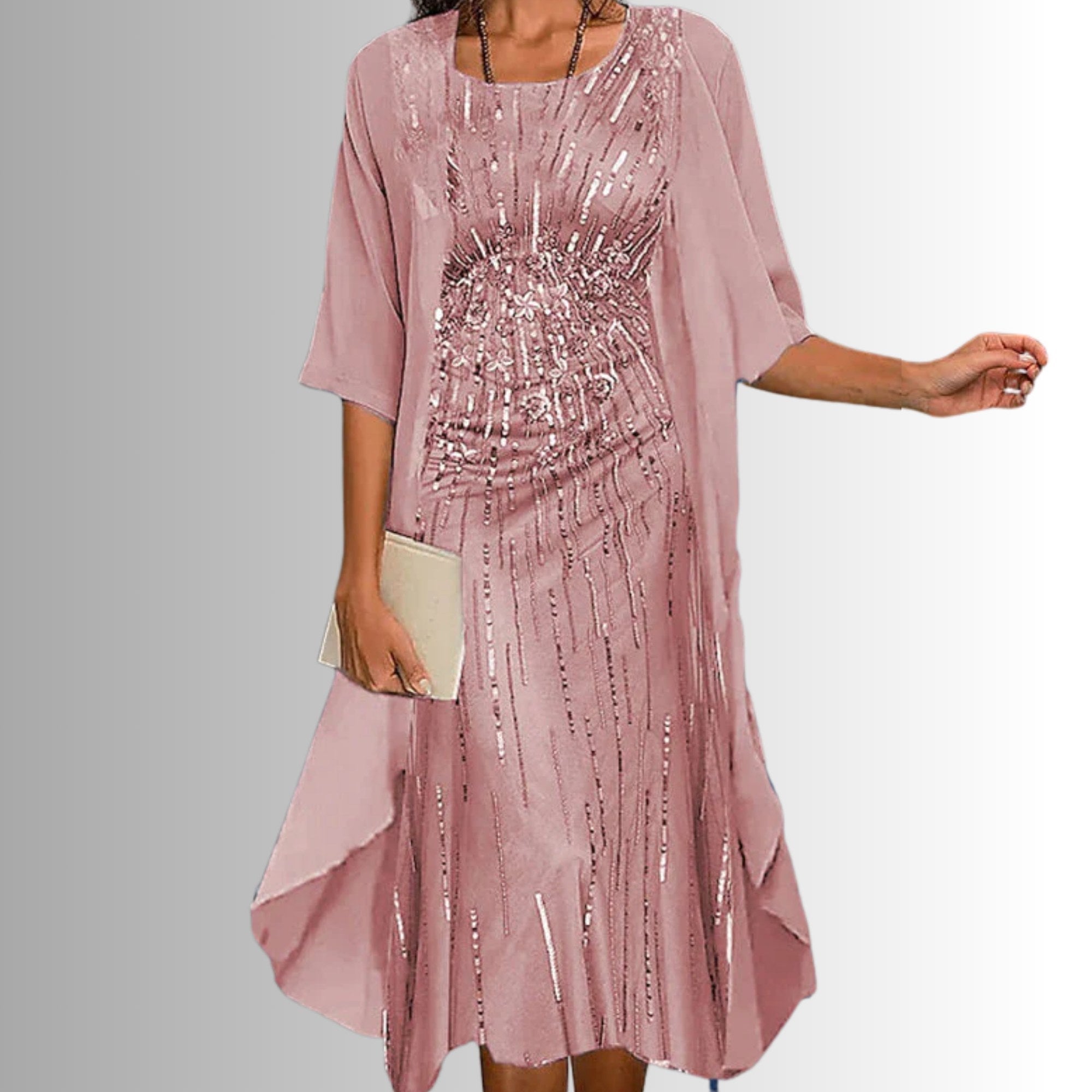 Bristol | Women's Layered Open-Front Midi Set - image 10