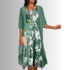 Bristol | Women's Layered Open-Front Midi Set - image 7