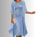 Bristol | Women's Layered Open-Front Midi Set - image 9