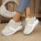 Brittany | Women's Orthopedic Walking Shoes - Beige