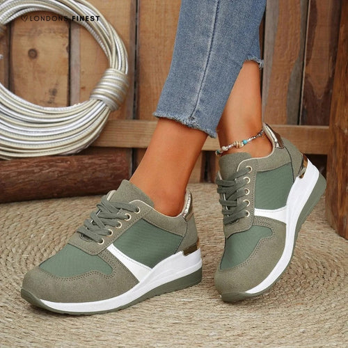 Brittany | Women's Orthopedic Walking Shoes - Blue