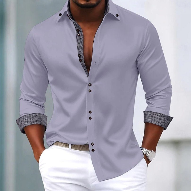 Beverly | Women's Classic Collar Shirt, Everyday Cotton Blouse | The Dress Cellar