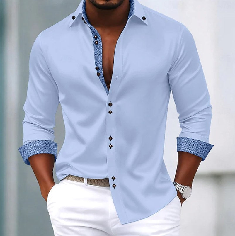 Beverly | Women's Classic Collar Shirt, Everyday Cotton Blouse | The Dress Cellar