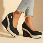 Brooke | Women's Wedge Slip-On Shoes - image 4