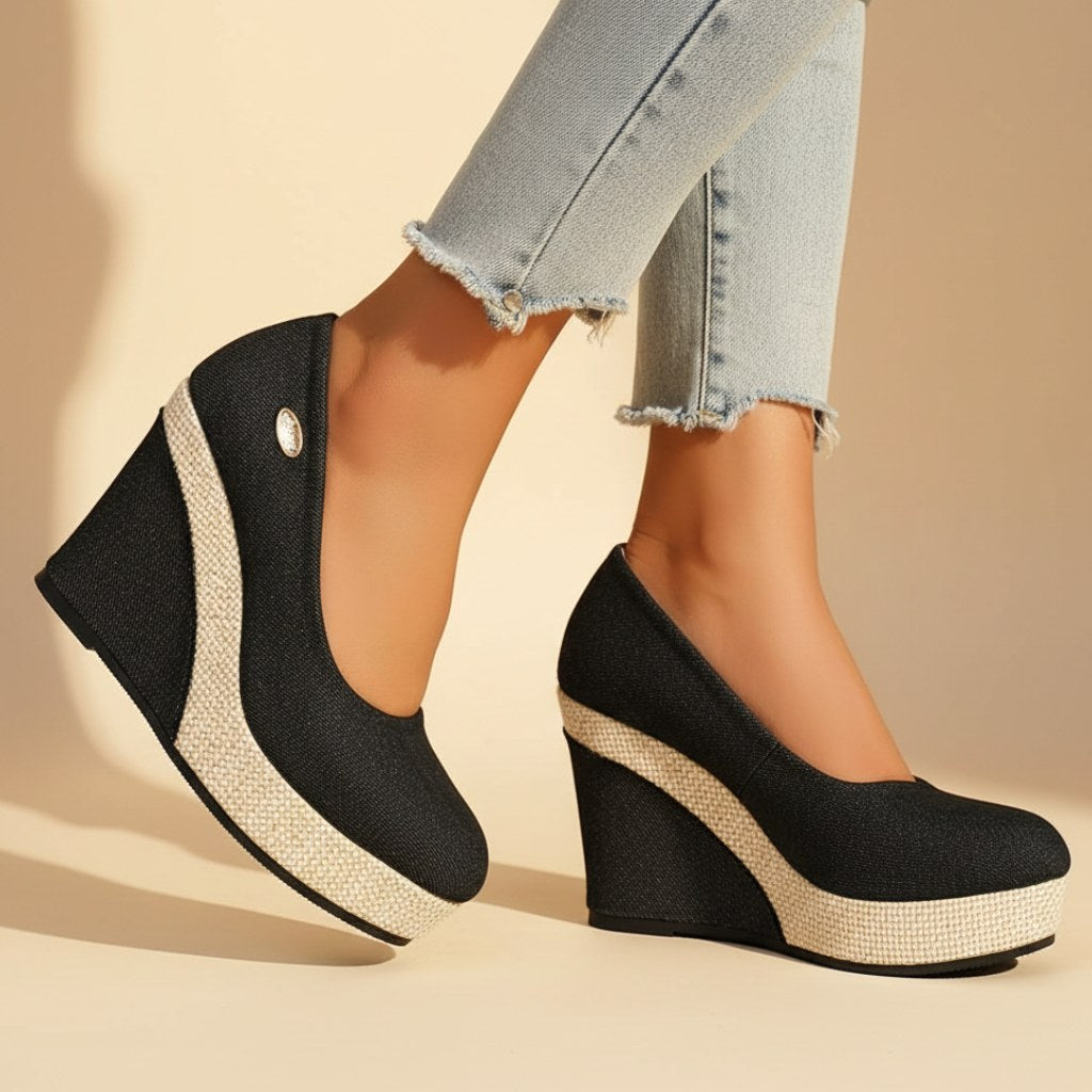 Brooke | Women's Wedge Slip-On Shoes - image 4