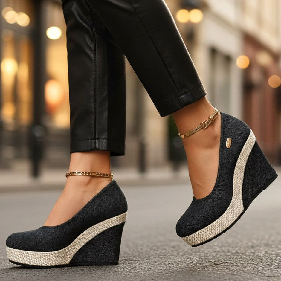 Brooke | Women's Wedge Slip-On Shoes - image 5