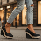 Brooke | Women's Wedge Slip-On Shoes - image 6