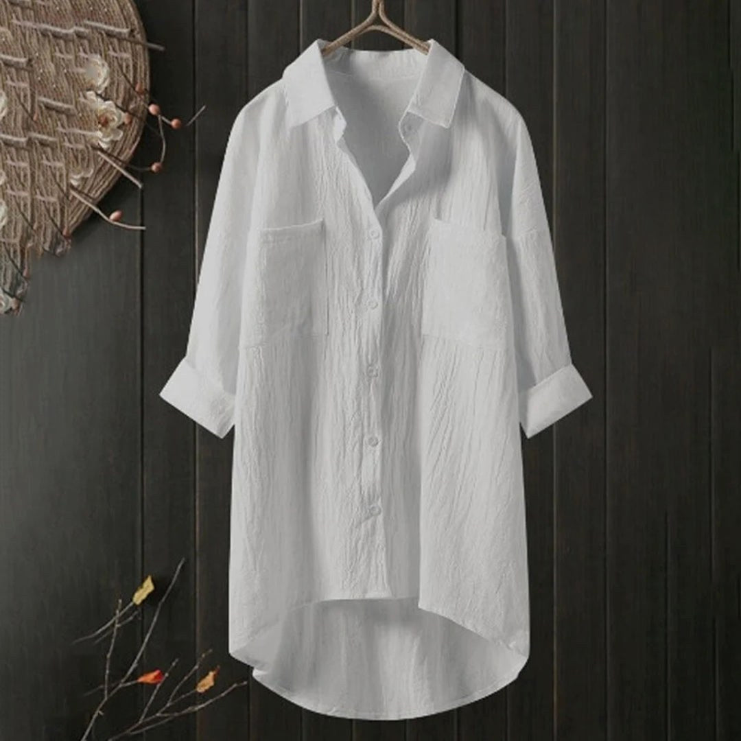 Brooklyn | Women's Long Sleeve Button-Up Shirt - image 1