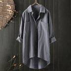 Brooklyn | Women's Long Sleeve Button-Up Shirt - image 4