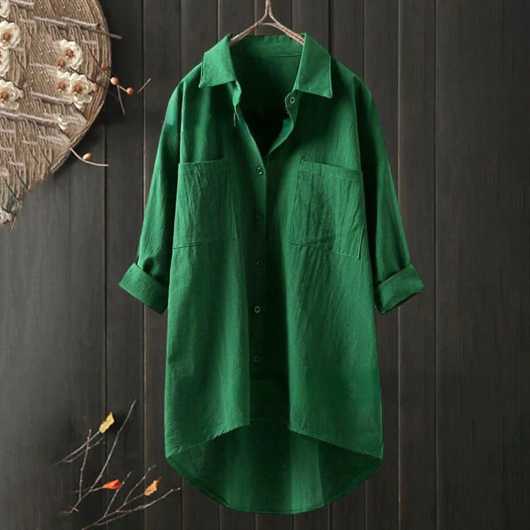 Brooklyn | Women's Long Sleeve Button-Up Shirt - image 5