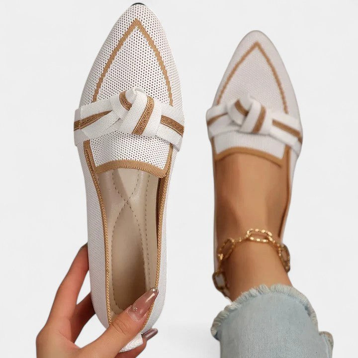 Brooklyn | Women's Orthopedic Loafers - Light Blue