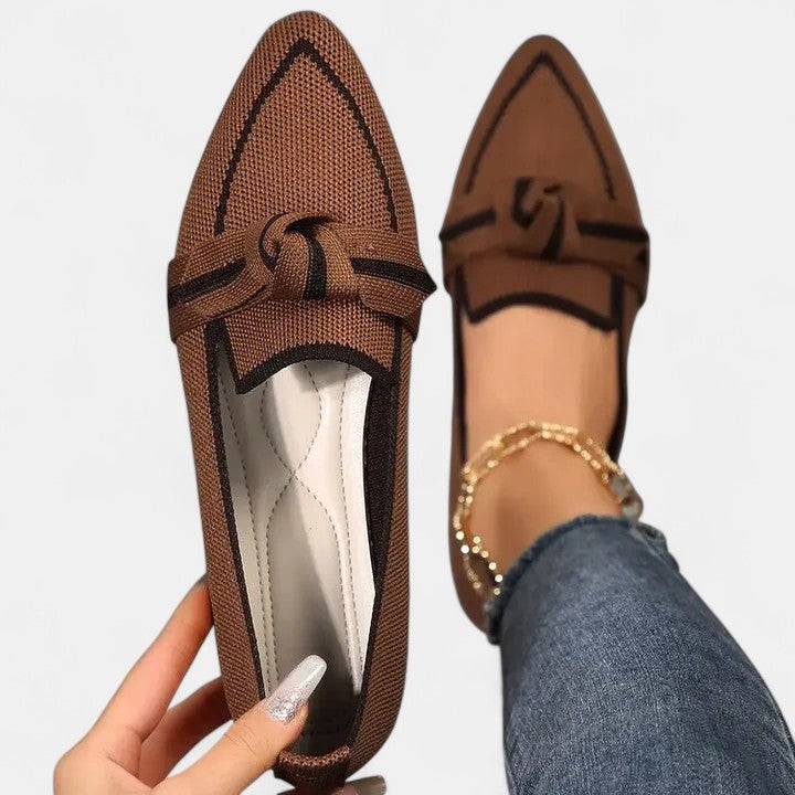 Brooklyn | Women's Orthopedic Loafers - Orange
