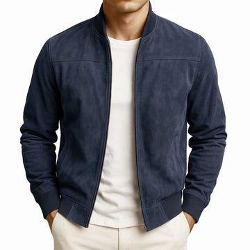 Larry | Men's Classic Bomber Jacket, Modern Cut Jacket | The Dress Cellar