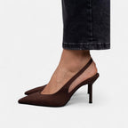 Camille | Women's Orthopedic Heels - Brown