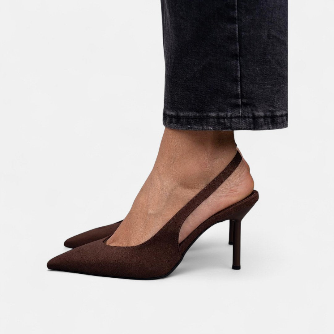 Camille | Women's Orthopedic Heels - Brown