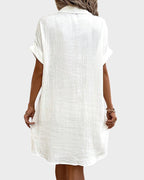 Caroline | Women's Lightweight Summer Midi Dress - image 11