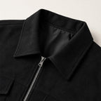 Carter | Men's Suede-Effect Jacket, Modern Smart Jacket | The Dress Cellar