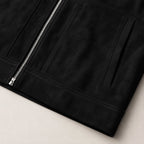 Carter | Men's Suede-Effect Jacket, Modern Smart Jacket | The Dress Cellar