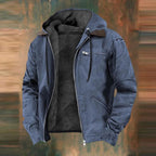 Charles | Men's Tailored Autumn Jacket with Pockets, Smart Wool-Blend Jacket | The Dress Cellar | Grey