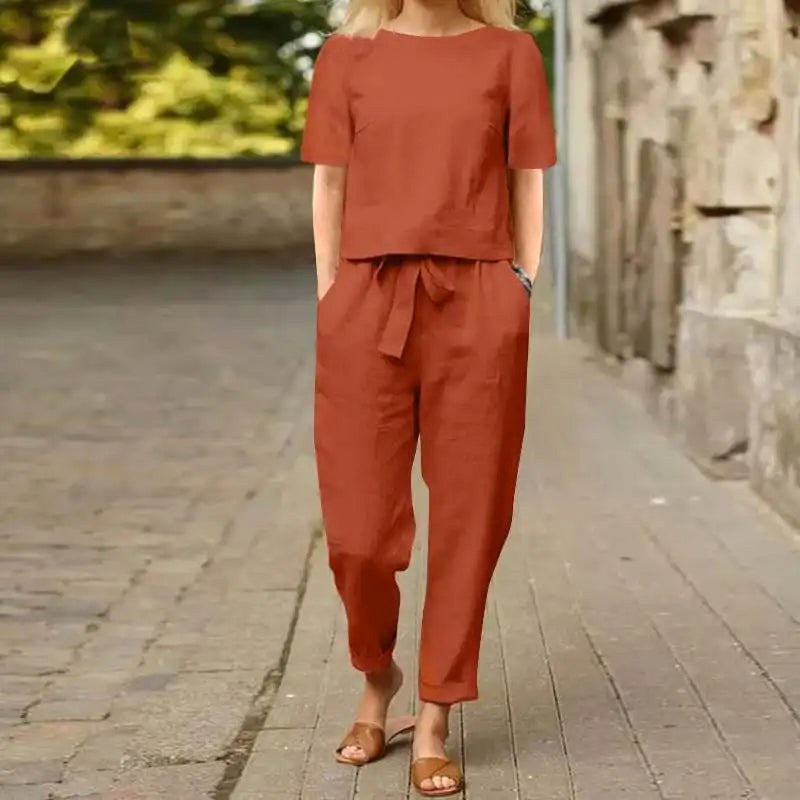 Charlotte | Women's Chic Relaxed Two-Piece Set - image 3