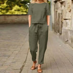 Charlotte | Women's Chic Relaxed Two-Piece Set - image 4