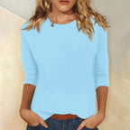 Charlotte | Women's Classic Crewneck Sweatshirt - Lichtblauw
