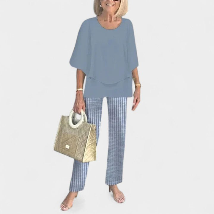 Charlotte | Women's Sophisticated Two-Piece Set - 03