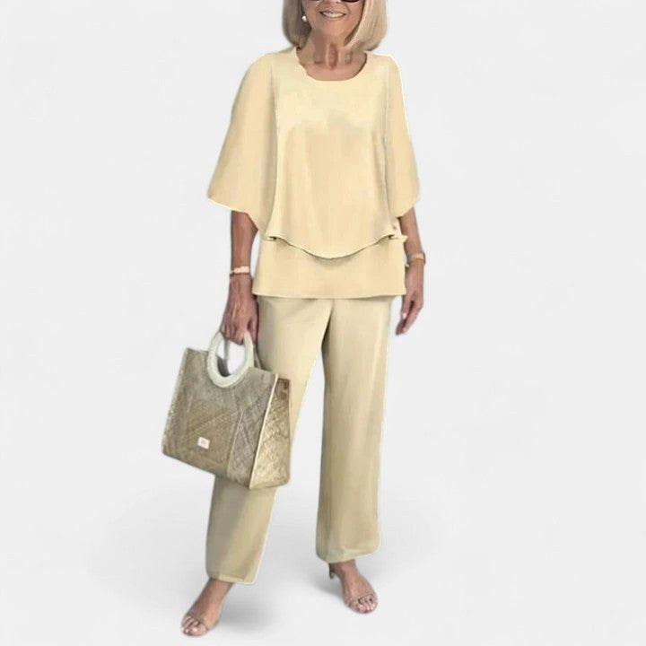 Charlotte | Women's Sophisticated Two-Piece Set - 04