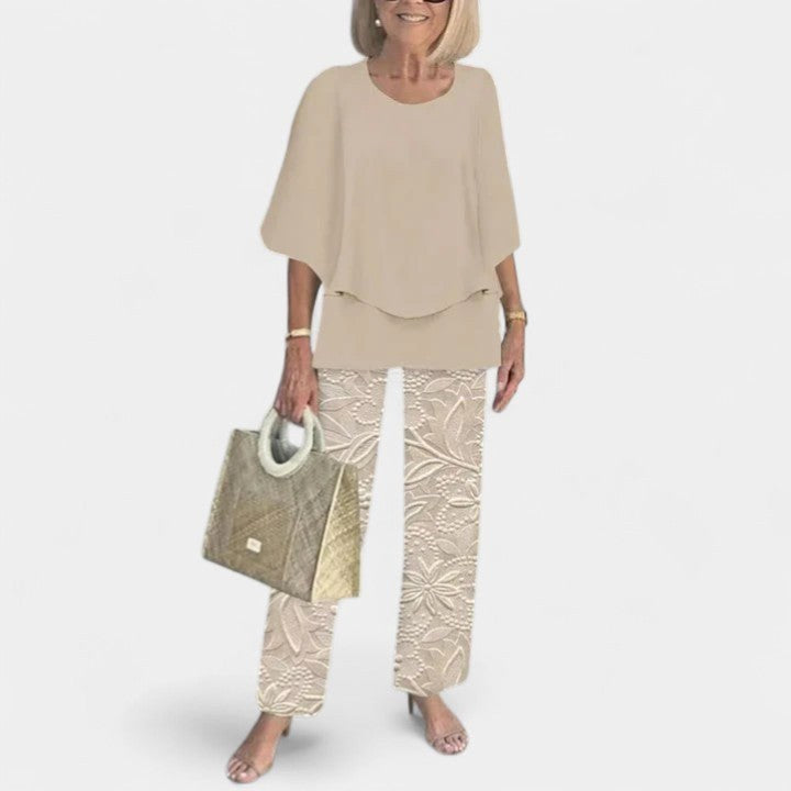 Charlotte | Women's Sophisticated Two-Piece Set - 06