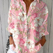 Chloe | Women's Floral Button-Front Blouse