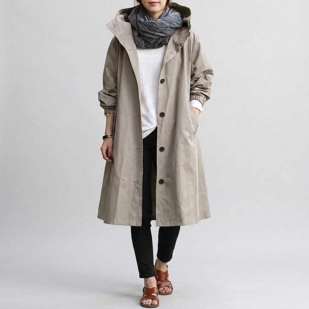 Christine | Women's Oversized Rain Jacket, Waterproof Rain Jacket | The Dress Cellar