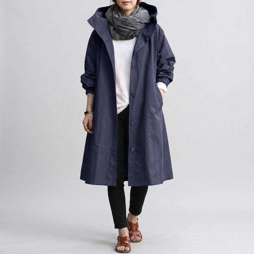 Christine | Women's Oversized Rain Jacket, Waterproof Rain Jacket | The Dress Cellar