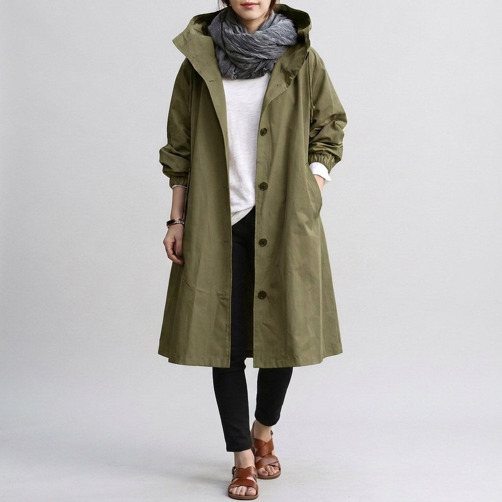 Christine | Women's Oversized Rain Jacket, Waterproof Rain Jacket | The Dress Cellar