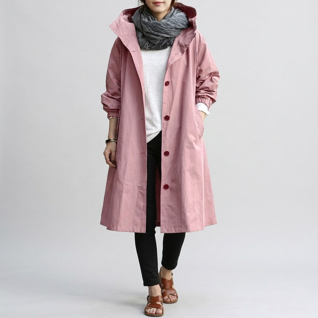 Christine | Women's Oversized Rain Jacket, Waterproof Rain Jacket | The Dress Cellar