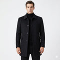 Christopher | Men's Classic Wool Overcoat, Tailored Formal Coat | The Dress Cellar