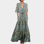Claire | Women's Elegant Spring Midi Dress - White