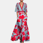 Claire | Women's Elegant Spring Midi Dress - Green