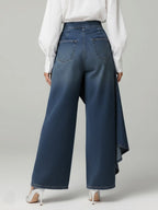 Claire | Women's High-Waisted Wide-Leg Jeans - image 4