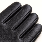 Cody | Men's Faux Leather Winter Driving Gloves, Wool-Lined Warm Gloves | The Dress Cellar