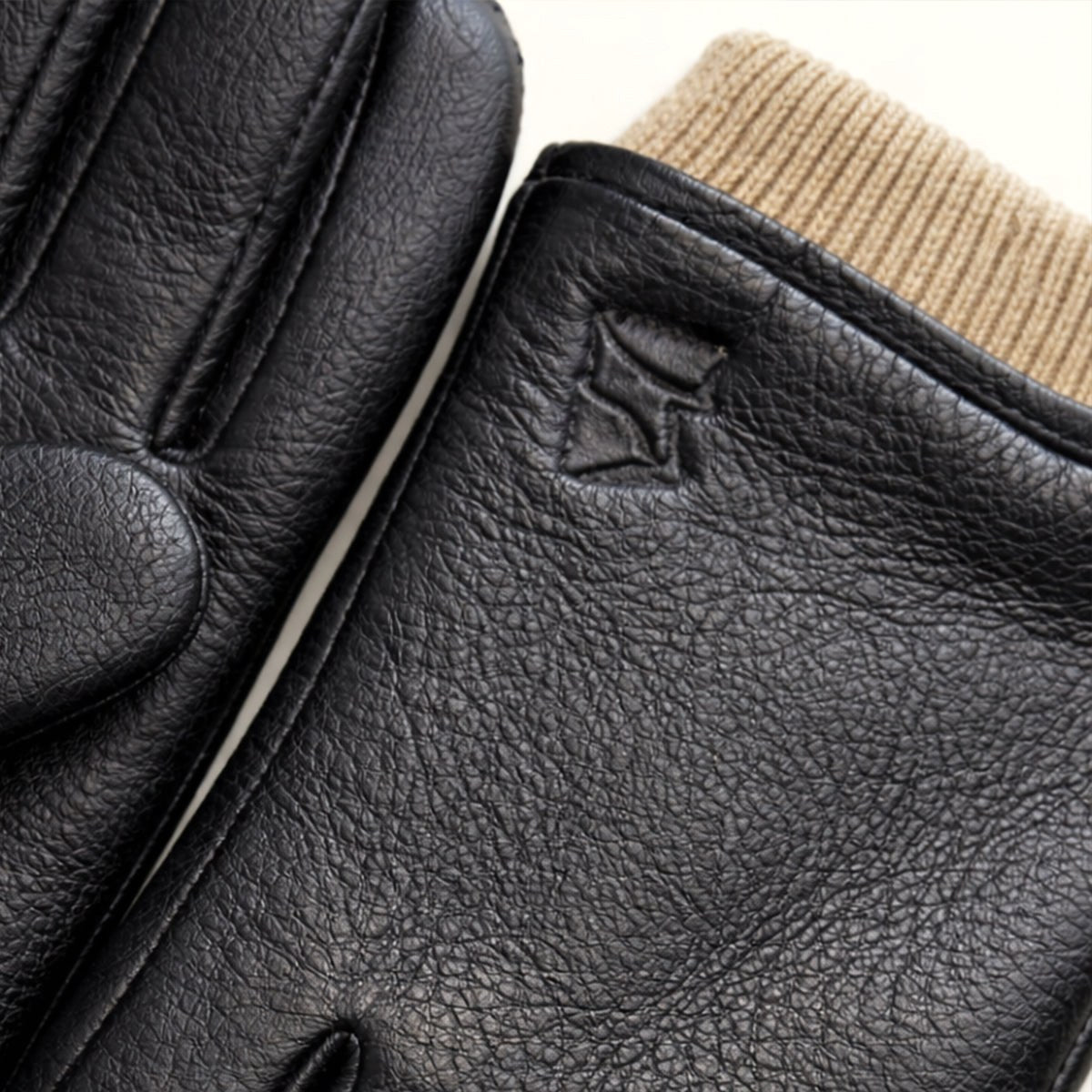 Cody | Men's Faux Leather Winter Driving Gloves, Wool-Lined Warm Gloves | The Dress Cellar