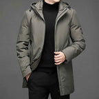 Cody | Men's Hooded Winter Coat, Weather-Resistant Autumn Coat | The Dress Cellar