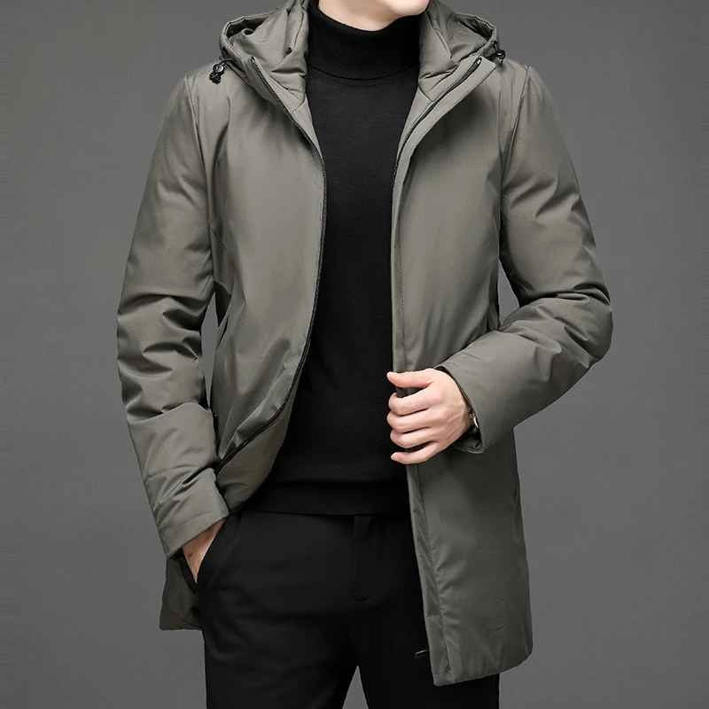 Cody | Men's Hooded Winter Coat, Weather-Resistant Autumn Coat | The Dress Cellar