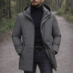 Cody | Men's Hooded Winter Coat, Weather-Resistant Autumn Coat | The Dress Cellar
