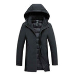 Cody | Men's Hooded Winter Coat, Weather-Resistant Autumn Coat | The Dress Cellar