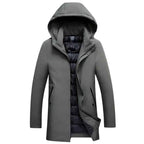 Cody | Men's Hooded Winter Coat, Weather-Resistant Autumn Coat | The Dress Cellar